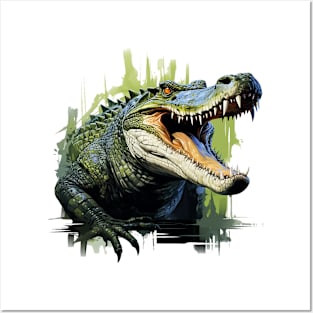 crocodile Posters and Art